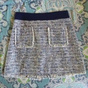 Jcrew Twead Skirt (Sz 8)